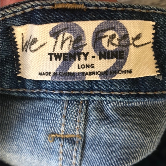 Free People Bridgette High Waisted Short Indigo 29 - Picture 8 of 8